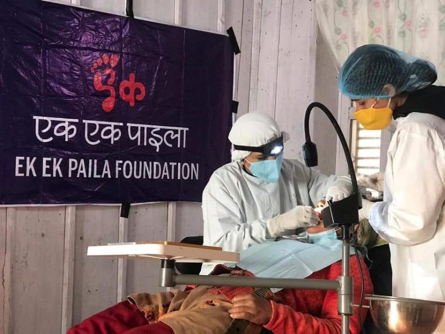 Giving back to the community–step at a time